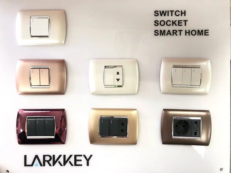 Home Use Italian Type 3gang Electrical Plastic Wall Switch - Buy Wall