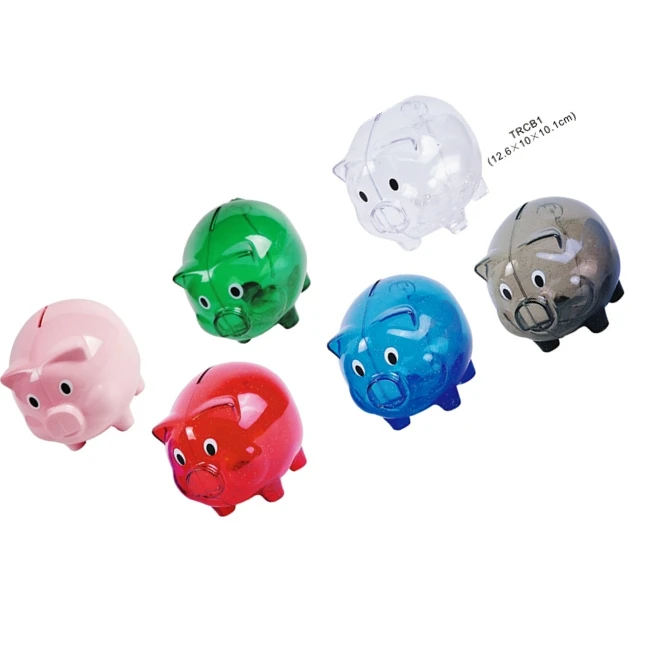 glass pig piggy bank