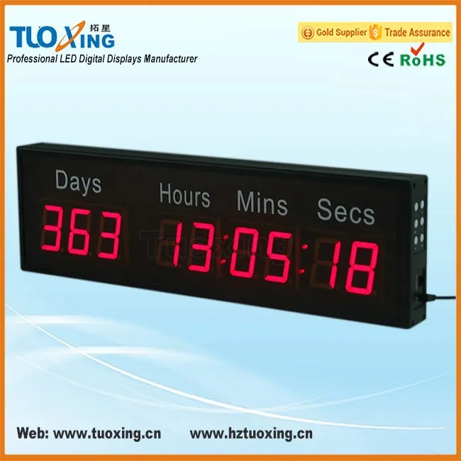 (DC-25T-DN-W) 2.3 Inch LED Digital, RF-Wireless Remote Controlled,  Countdown Timer