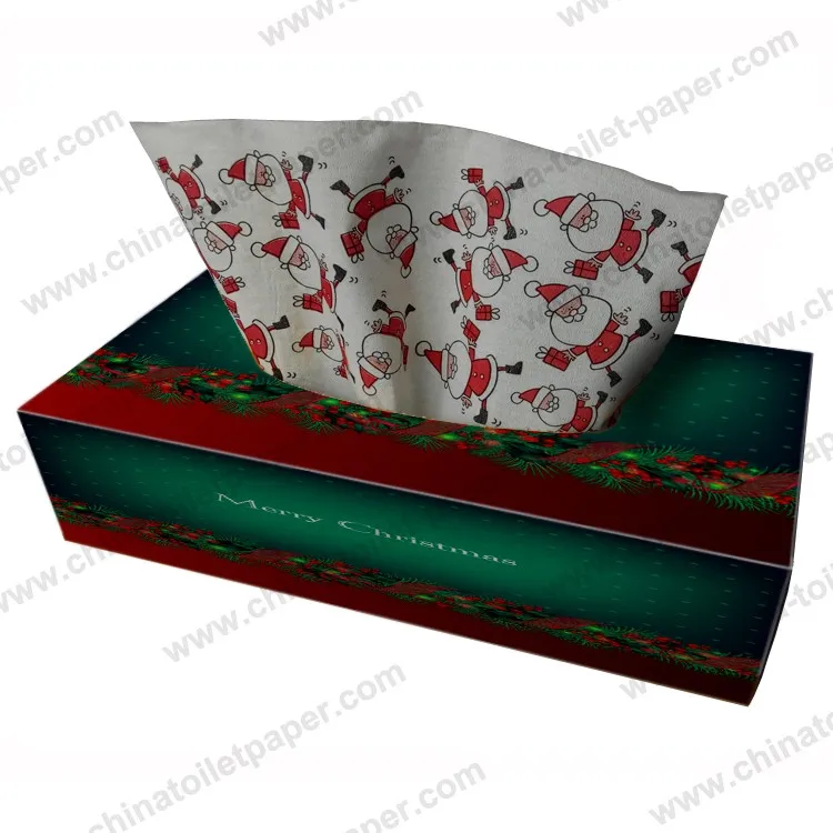 Christmas Printed Box Tissue