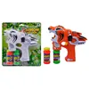 Solid Space Tiger Blue Light and Sound Soap Bubble Bubble Gun Toys