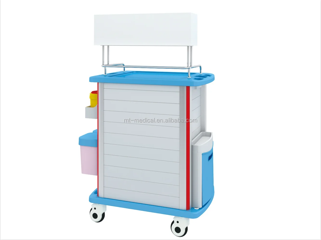 Commerical funiture general use hospital ABS anesthesia trolley