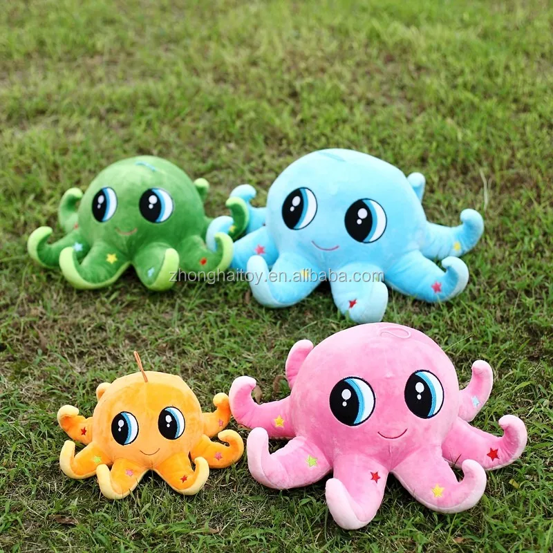 octopus emoji plush