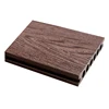 Outdoor waterproof wooden composite flooring deck with wood grain embossed texture