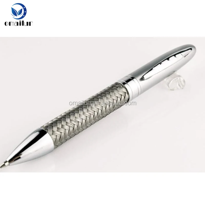 stainless steel wire braid metal pen