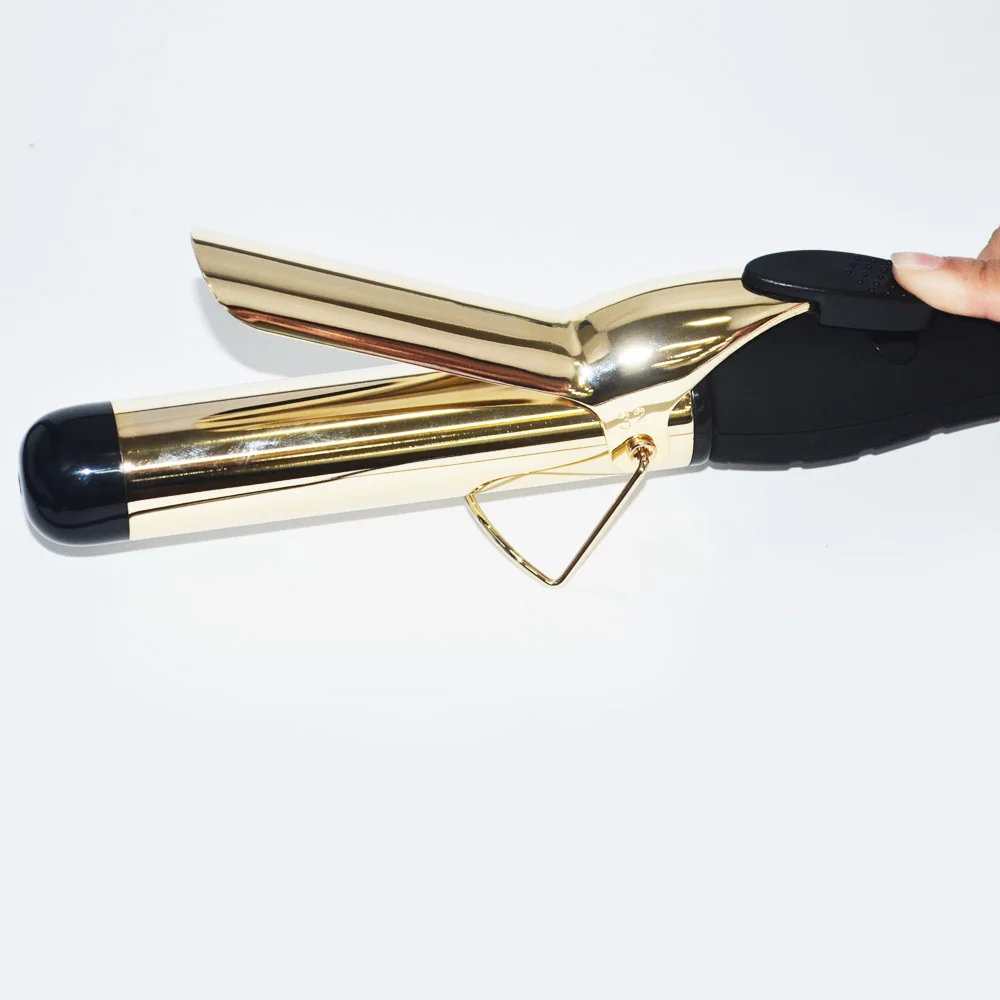 Wholesale Popular Rotating Style Hair Curling Tongs Heated Rollers Titanium Professional