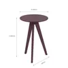 Multifunction Colorful Solid Wood Side Table Modern Side Table Living Room Furniture