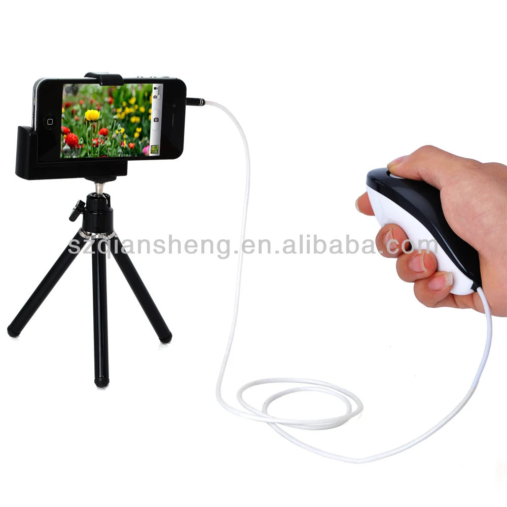 2014 Best selling Mobile Phone Wired Shutter Remote Control