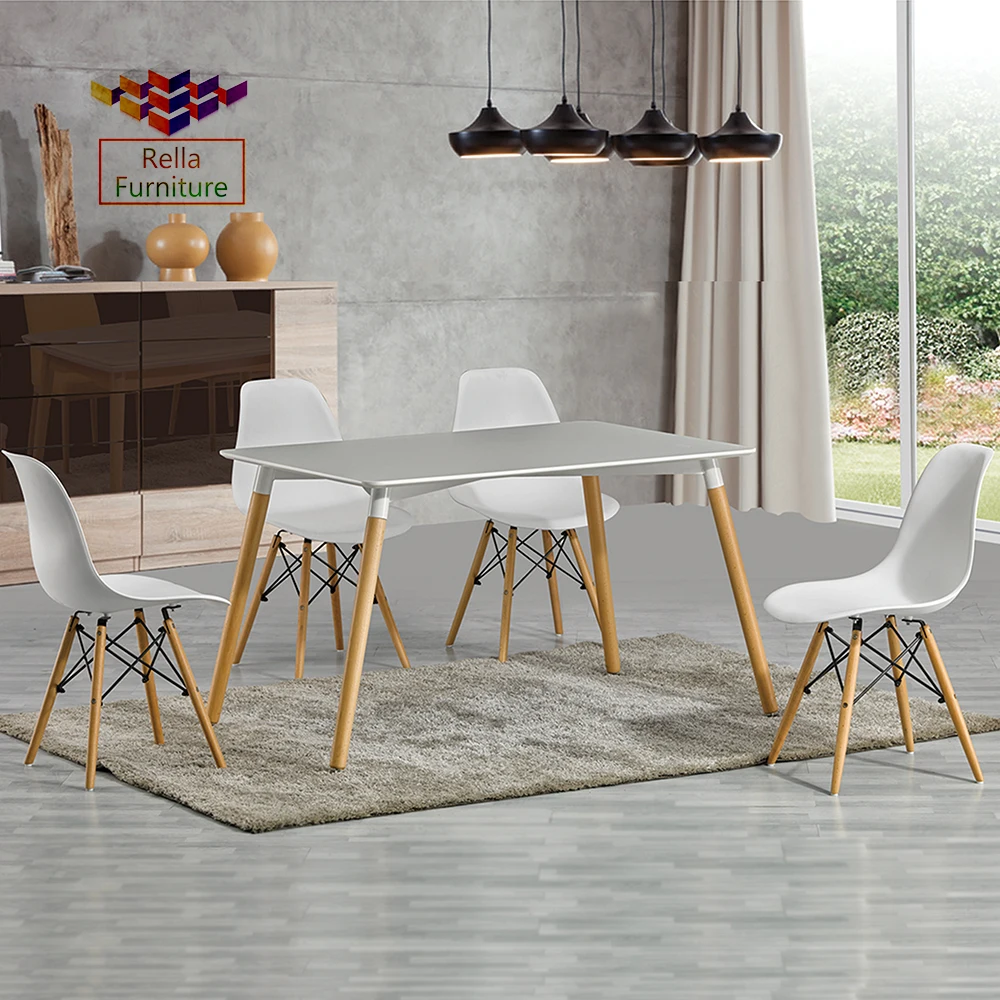 Dining Room Furniture Extendable Mdf Dining Table Set ...