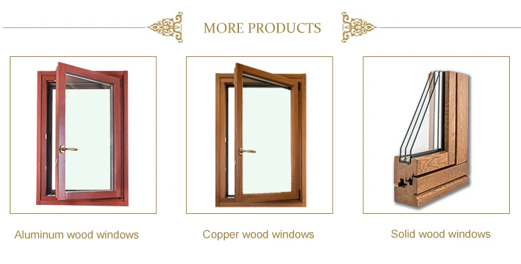 China Manufacturer Solid Wood Doors Design Wooden French Window