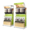 Short bulk food display fixture