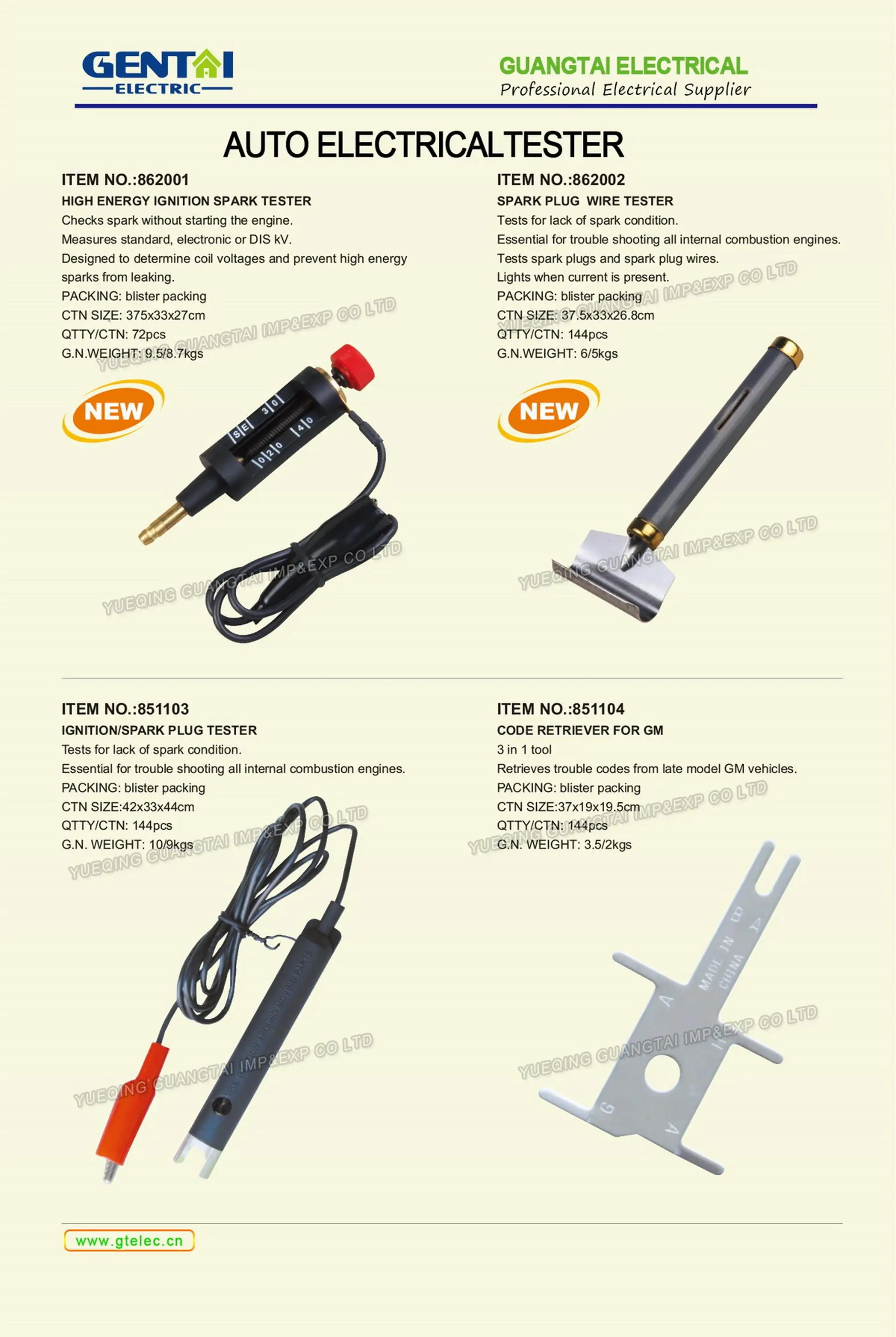 High Energy Ignition Spark Tester Checks Spark Without Starting The