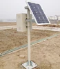 GPRS wireless transmission solar powered soil temperature and moisture observation weather station