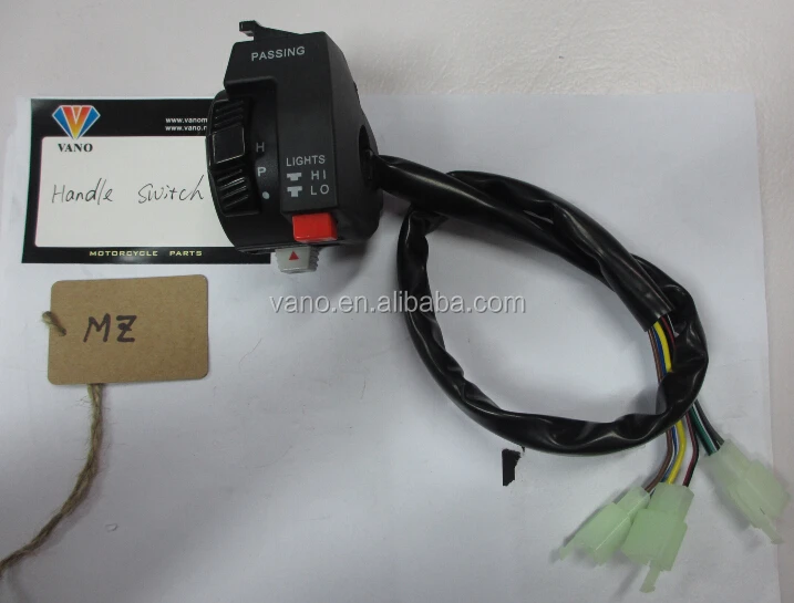 motorcycles mz parts handle bar switch