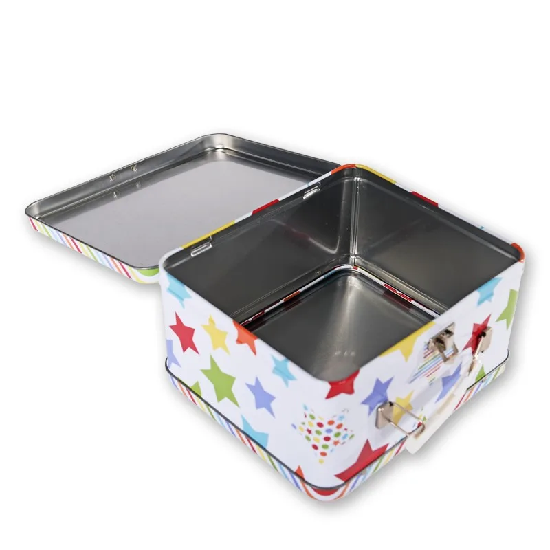 Wholesale Food Grade Hinged Rectangular Tin Lunch Box For Kids - Buy ...