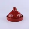 Wholesale porcelain cheese bread and butter dish with lid round butter plate Ceramic butter dish set