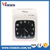 Factory directly selling dual time indicator handheld time clock for employee attendance tracking