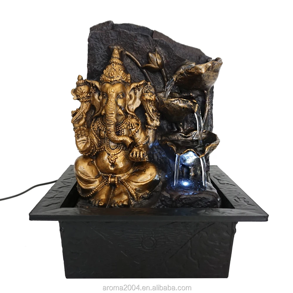 Home India Hindu God Water Fountain Lord Ganesh Statue - Buy Lord ...