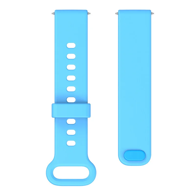 Custom Make Universal 10mm 20mm Rubber Silicone Strap For Watch Band