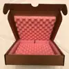 Foam Plastics Laptop Mailer Plastic Transparent Shipping Box mailing Box