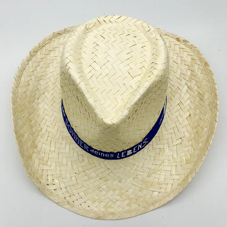 flat brim cowboy hat