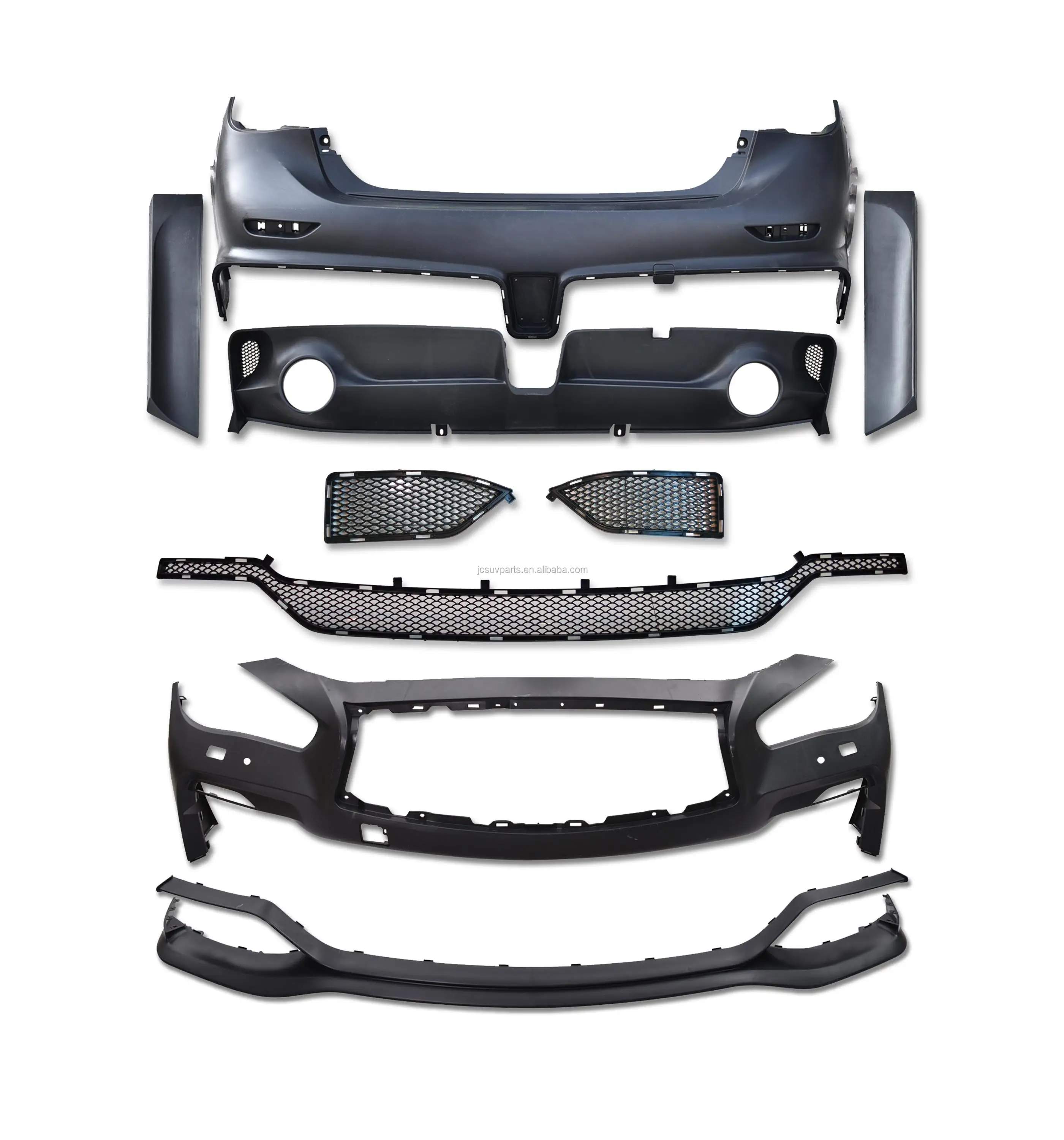 R Style Pp Material Car Body Kits For Infiniti Q50 Eau Including Front