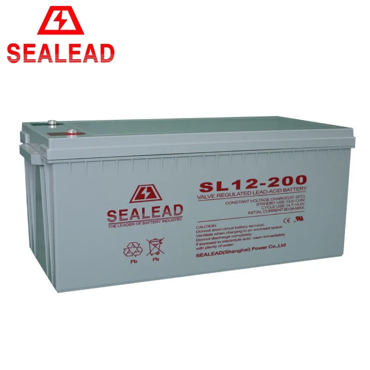 
hot sale in Myanmar market 12v 200ah solar storage battery 