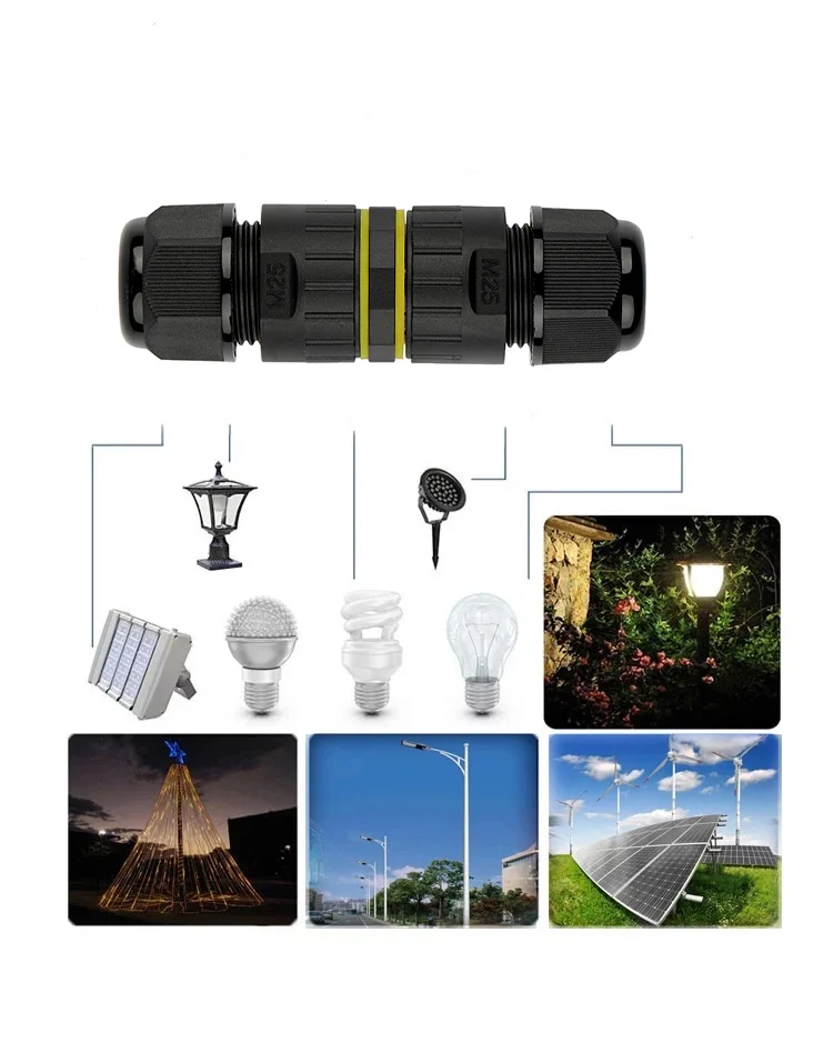 M25 Underwater Swimming Pool Cable Wire Ip68 Waterproof Connector Buy