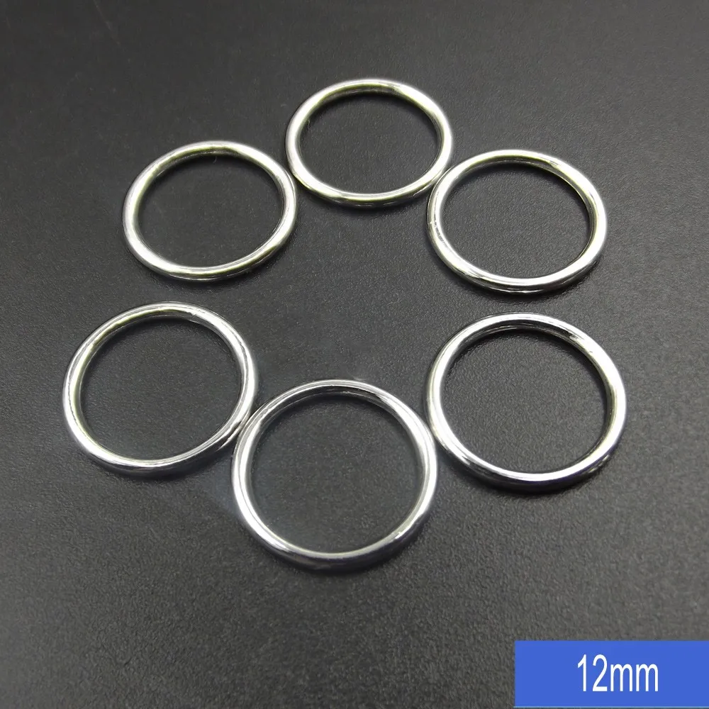 20mm Metal Buckles Bra Strap Adjustable Clips Swimwear Accessories