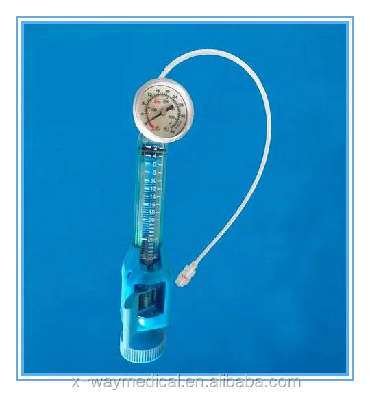 40Bar 30ml 500PSI Medical High Pressure balloon inflation pump devices inflators.JPG