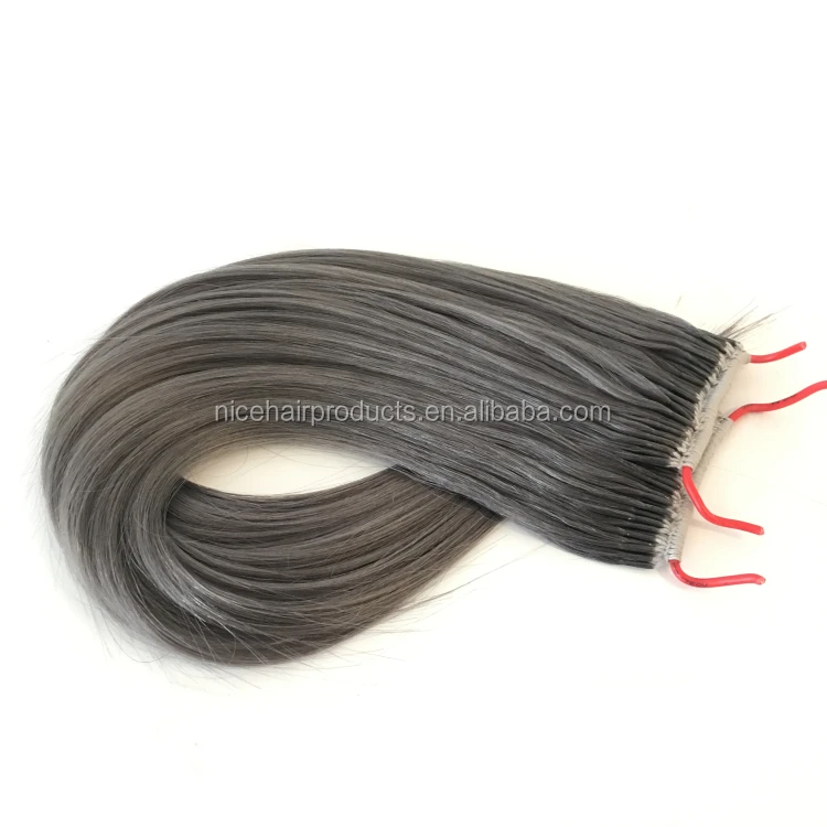 Wholesale Price Natural Hair Cotton Thread Twins Glue Hair Extension