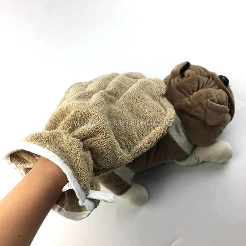 2pack Pet Grooming Cleaning Gloves Microfiber Dog Drying Mitts Buy