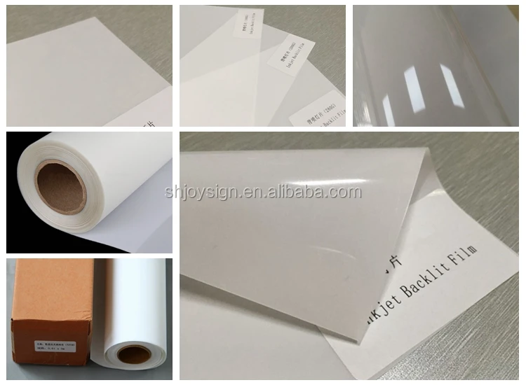 Digital Printing Backlit Material For Solvent Ecosolvent Dye And