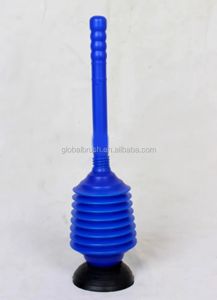 Hq0048 Red Color Toilet Plunger Long Handle Toilet Pump Buy Red Color