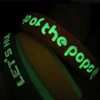 Factory prices Personalized Saying glow in dark silicone wristband bracelet