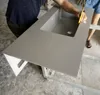 Luxury style solid surface vanity sink wall hung vanity basin