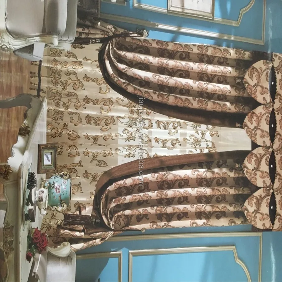 Luxuriöse Art Von Büro Fenster Vorhang Mit Volant - Buy Büro Fenster