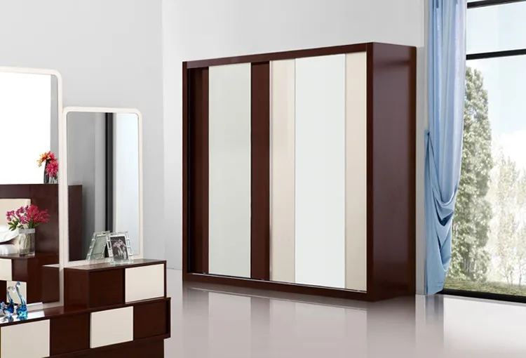 Fair Price Wholesale Modern Latest Wooden Bedroom Sliding Door Wardrobe