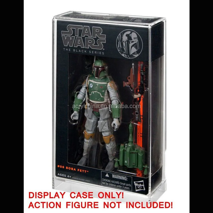 Star Wars Black Series 6-inch Boxed Figure Acrylic DISPLAY CASE
