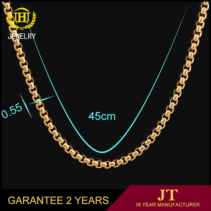 2017 Wholesale New Gold Plated Necklace And Gold Chain Price Pakistan 