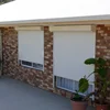 Aluminum material guide hurricane resistant electronic industrial rolling window shutters