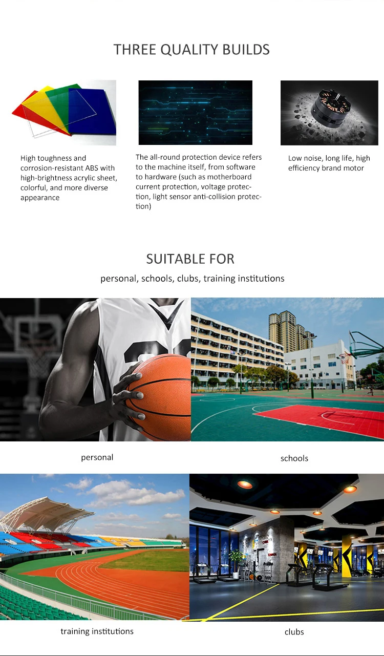 Siboasi Professional Ball Machine Throws Basketballs Buy Basketball