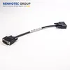 Straight Over mold D-Sub 26 Pins Connector Micro Cable