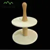 Home Tableware 2 Tier Natural Marble Cake Stand