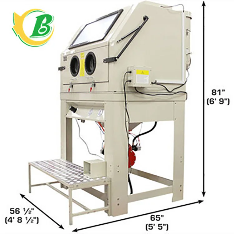 Pressurized Sandblast Cabinet Standard Pressure Sandblasting