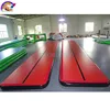 Pvc and Space cloth bouncing cheerleading air track popular inflatable gym air tumble track