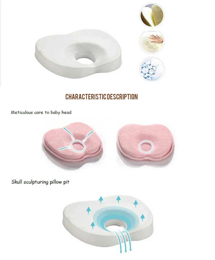 Supply Baby Flat Head Shaping Pillow