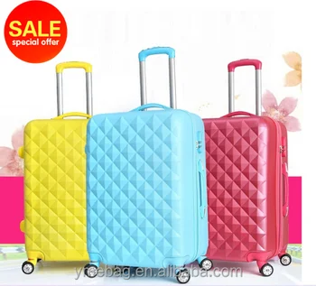 diamond luggage set