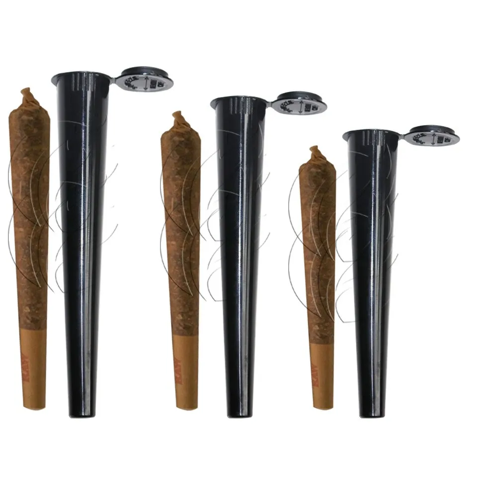 Clear Child Resistant Cone Shaped Doob Tube 85mm 90mm 98mm 109mm 120mm