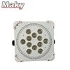 10/lots free ship+ case smart lighting wifi control 12x18w 6in1 wireless dmx led battery small uplights for wedding uplight
